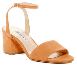 Charles David Bristol Open Toe Sandal Peach 10 NIB $259 - Picture 1 of 3