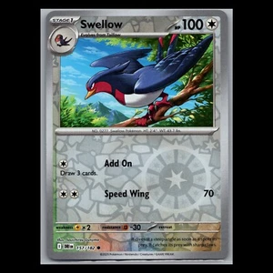 Destinated Rivals - Swellow - 157/182 - Reverse Holo - Carta Pokemon TCG - Foto 1 di 1