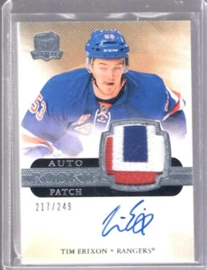 2011-12 The Cup Rookie Autographs Patch #158 Tim Erixon 217/249 - Picture 1 of 2