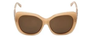 Judith Leiber Designer Sonnenbrille JL5022-06 in Rouge mit braunen Gläsern - Bild 1 von 6