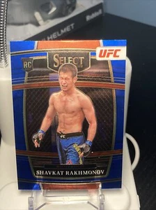 SHAVKAT RAKHMONOV 2022 PANINI Select UFC Blue Retail Base ROOKIE RC - Bild 1 von 2