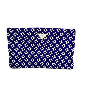 Prada Purple Clutch With White Star Design - Picture 1 of 7