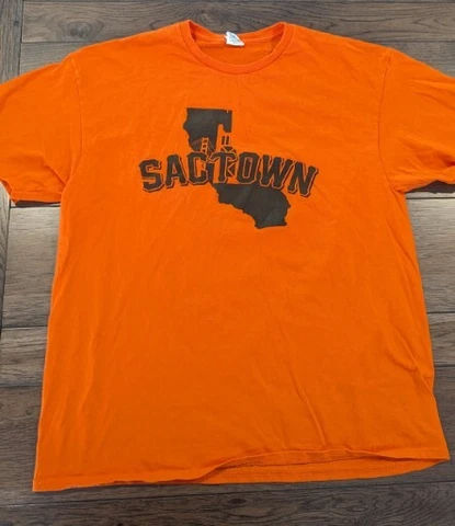 SF Giants Madison Bumgarner #40 MiLB Sacramento Rivercats Sactown Shirt Men’s XL Cover