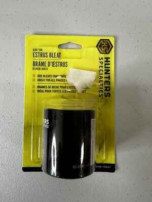 Hunter Specialities Adult Doe Estrus Bleat Can Black HS-00167 v3 - New - Image 1 of 2