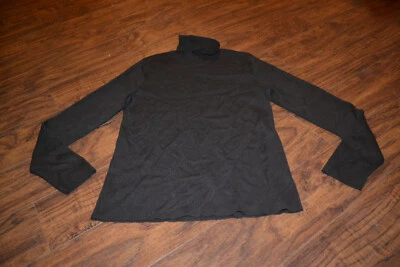 Suéter cuello alto K2- Tejido por Hampshire Studio marrón mezcla rayón talla M Foto 1 de 2