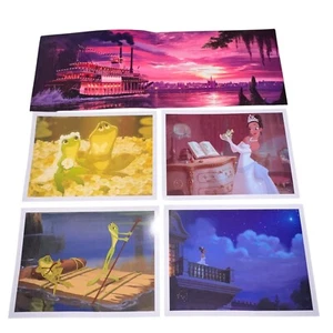 Disney Princess and the Frog Lithograph Set Prints Disney Store Portfolio Tiana - Picture 1 of 10