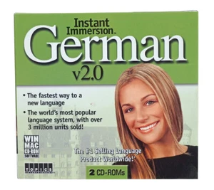 Instant Immersion LEARN how to Speak BEGINNER GERMAN Language Win/Mac CD - Picture 1 of 3