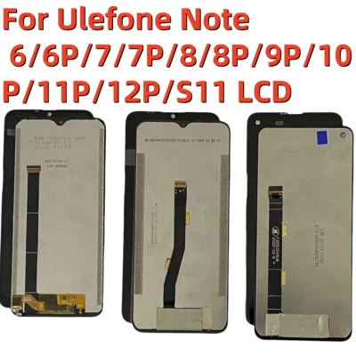 For Ulefone Note 6/6P/7/7P/8/8P/9P/10P/11P/12P/13P/S11 LCD Display Touch Screen - Image 1 of 4