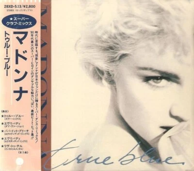 MADONNA CD True Blue SUPER CLUB MIX JAPANESE 1986 Orig 5 Track w/ OBI + Bookle - Image 1 of 3