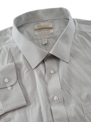 Roundtree Yorke Dress Shirt 20 - 34/35 BIG Check - Image 1 of 4