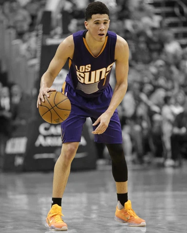 Phoenix Suns DEVIN BOOKER Glossy 8x10 Photo Spotlight Basketball Print Poster Cover