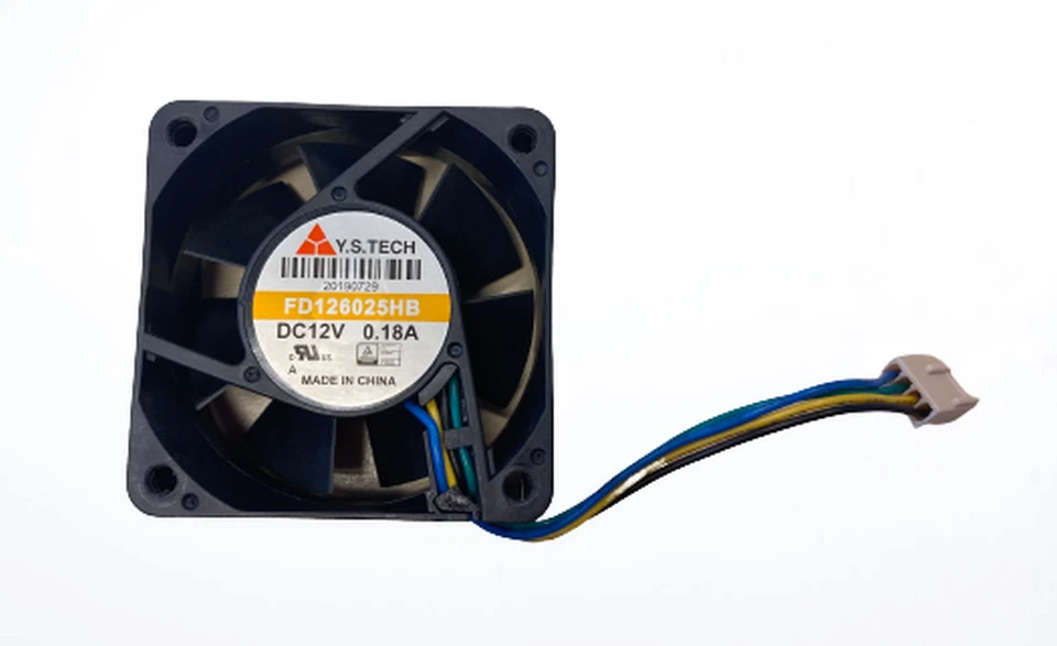 Chenbro Lüfter 60x60x25mm 4-pin PWM 30H060025-112 2HE RM217 SK323 - Bild 1 von 1