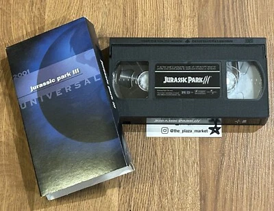 Rare Jurassic Park 3 VHS Tape FYC Awards Screener For Your Consideration - Image 1 of 3
