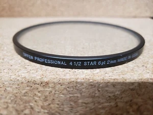 NEW LOWER PRICE! TIFFEN 4 1/2" ROUND STAR 6 FILTER WITH POUCH - Picture 1 of 4