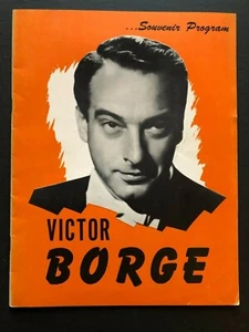 Victor Borge Theater Program w/Playbill (Curran, 1953) - 22 Pages 8.5" x 11" - Picture 1 of 4