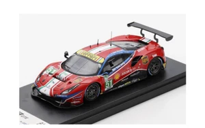 LOOKSMART LSLM106 FERRARI 488 GTE AF CORSE 2nd #51 LE MANS 2020 1/43 SCALE MODEL - Foto 1 di 1