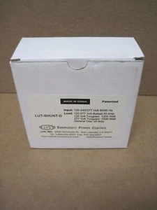 LVS LUT-SHUNT-D White Relay for 0-10V & Line Voltage Applications DPDT 20A - Picture 1 of 9