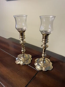 Vintage Baldwin Brass Candlesticks Votive - Picture 1 of 4