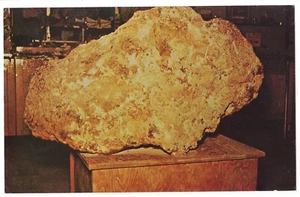Pallasite Meteorite SPACE WANDERER Celestial Museum Greensburg Kansas Postcard - Picture 1 of 2