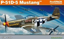 P-51D-5 WWII 1:48 plastic kit Eduard no 82101