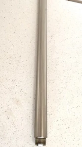 Designer Nickel Brushed Round Ceiling Drop 450mm Shower Arm - Picture 1 of 1