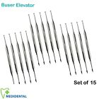Buser Periosteal Elevators For Reflecting & Retracting Mucoperiosteum Pack Of 15