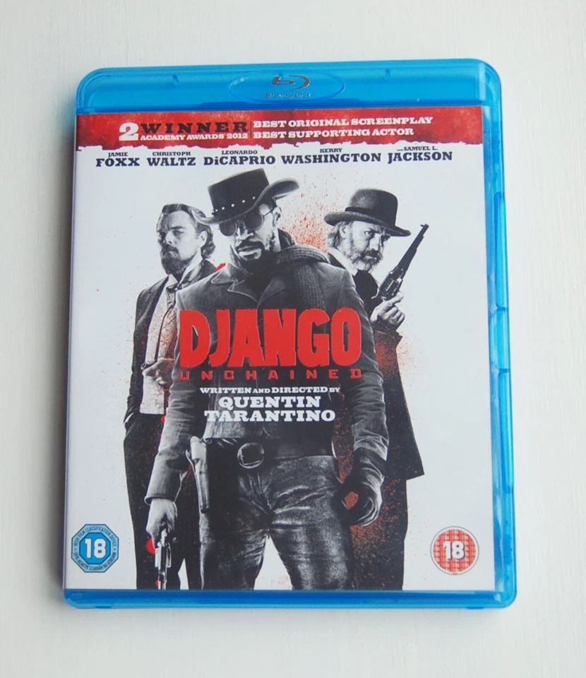 Django Unchained - UK Blu-ray - Quentin Tarantino - Jamie Fox,x Christoph Waltz - Image 1 of 1