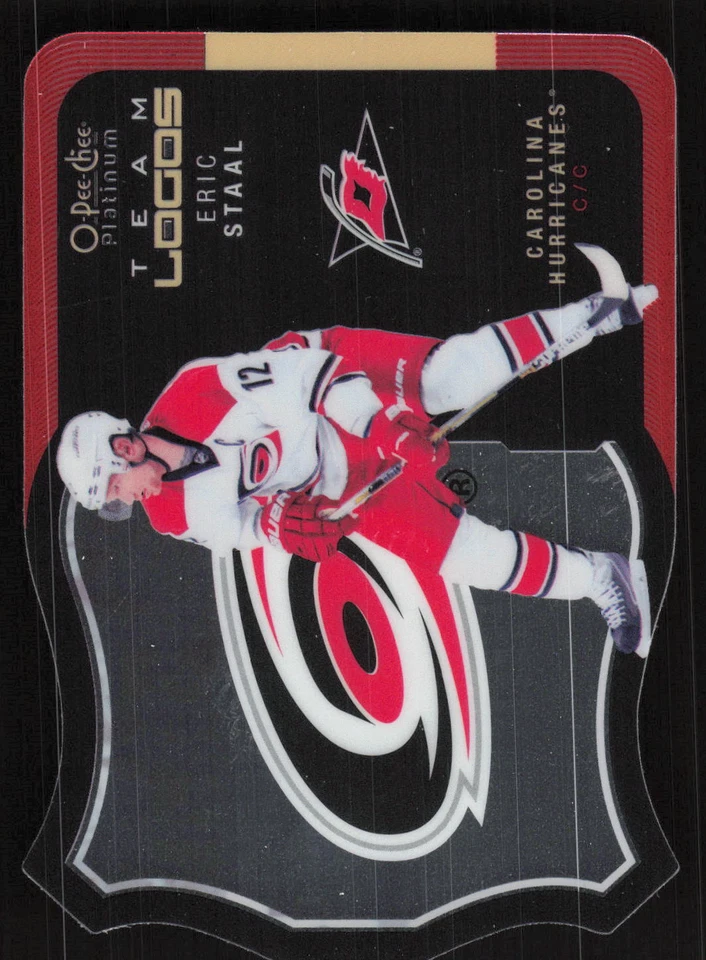 2015-16 O-Pee-Chee Platinum Team Logos #T-6 Eric Staal Card TCCCX - Image 1 of 2