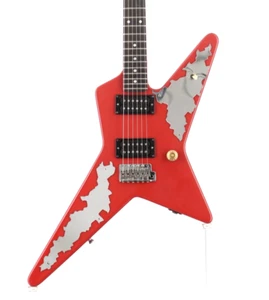 Navigator Random Star Modified Electric Guitar Akita Takasaki From LOUDNESS - Picture 1 of 10