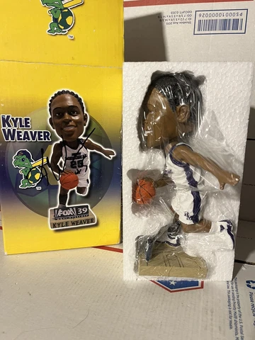 AUTO'D 2009 BELOIT SNAPPERS KYLE WEAVER SGA BOBBLEHEAD BASKETBALL OKC THUNDER Cover
