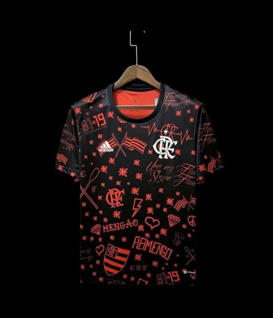 Camisa Pré-Jogo do Flamengo 23 adidas - Masculina em Promoção