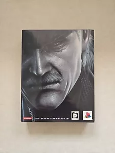 Metal Gear Solid 4 Limited Box Japanese PS3 Japan import Complete US Seller - Picture 1 of 8
