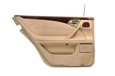96-03 Mercedes W210 E300 E320 Rear Left Side Interior Door Panel Cover OEM - Image 1 of 4