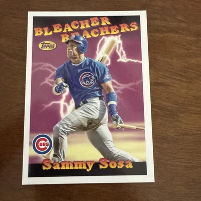 Actualización Topps 2025 béisbol Bleacher Reachers Sammy Sosa BR-6 Foto 1 de 2