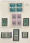 CILICIA STAMPS 1919-1920 FRENCH OCC 4th TEO SURCHARGE, GENUINE ERRORS PAGE