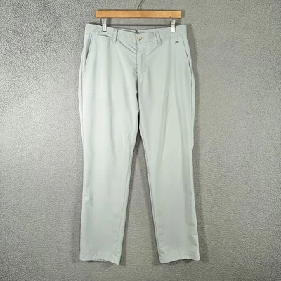 J Lindeberg Pants Mens 32x32 Gray Regular Fit Micro Stretch Golf Performance - Image 1 of 4