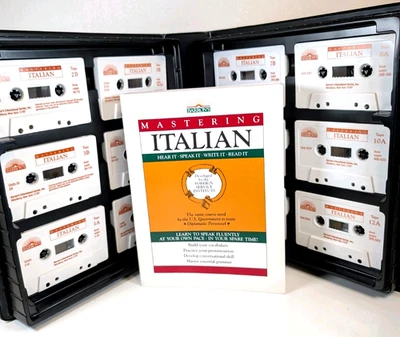 Barron's MASTERING ITALIAN, Level 1 by Foreign Service Institute~Cassettes/Book - Image 1 of 4