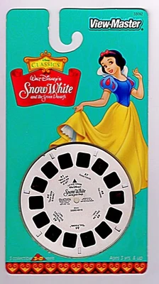 1998 VIEW-MASTER #33092 "WALT DISNEY'S SNOW WHITE" 3-REEL RACK PACK - Image 1 of 3