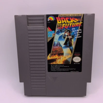 Back to the Future (Nintendo Entertainment System, 1989) Tested Working  - Image 1 of 4