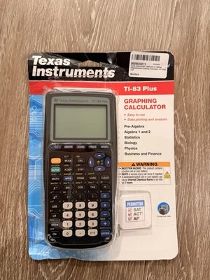 Texas Instruments TI-83 PLUS Programmable Graphing Calculator *SEE DESCRIPTION* - Image 1 of 3