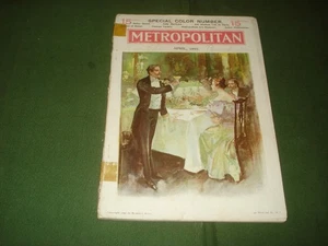 Vintage METROPOLITAN Magazine *APRIL 1897 theater art fashion, ETC - Bild 1 von 8