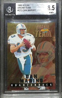1995 Pontuação Dan Marino Dream Team #DT3 BGS 8.5 Miami Dolphins SE2414 - Imagem 1 de 2