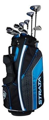 New Strata Golf LH Strata Ultimate 16 Piece Complete Set With Bag Reg (Lefty) - Image 1 of 4