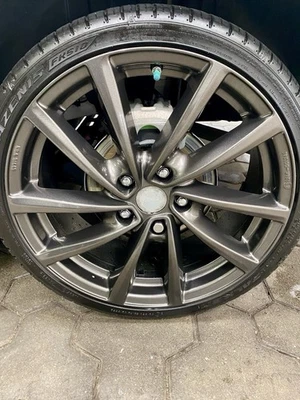 Komplett Rädersatz 18“Borbet/ Falken + 1 Neue Felge dazu. 550€. Eine Saison alt. - Bild 1 von 3