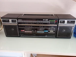 Radio Irradio stereo double cassette-recoder wm 7071 funzionante - Picture 1 of 7