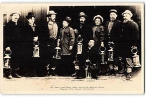 RPPC VIRGINIA CITY, NV Ulysses S. Grant 1879 Bonanza Mines 1920s Photo Postcard - Bild 1 von 2