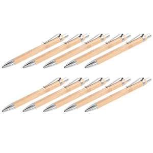 Ballpoint Pen Sets . Bamboo Wood Writing Instrument (Set Of 10) B5W88109 - Picture 1 of 5