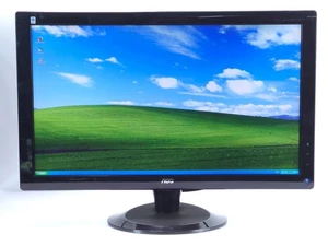 AOC 2436Vwa 23,6 Zoll TFT LCD PC Monitor 1920 x 1080 VGA DVI Für Win. 98/XP/7 - Bild 1 von 7