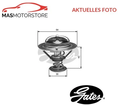 KÜHLFLÜSSIGKEIT KÜHLER THERMOSTAT GATES TH27082G1 P FÜR RENAULT ESPACE IV 3L - Image 1 of 4