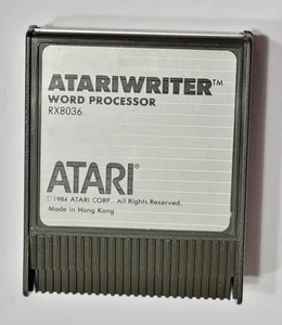 ATARIWRITER TEXTVERARBEITUNG Atari 400/800/XL/XE Schreibpatrone getestet funktioniert - Bild 1 von 2